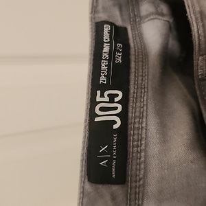 A|X ARMANI EXCHANGE J05 GRAY JEANS